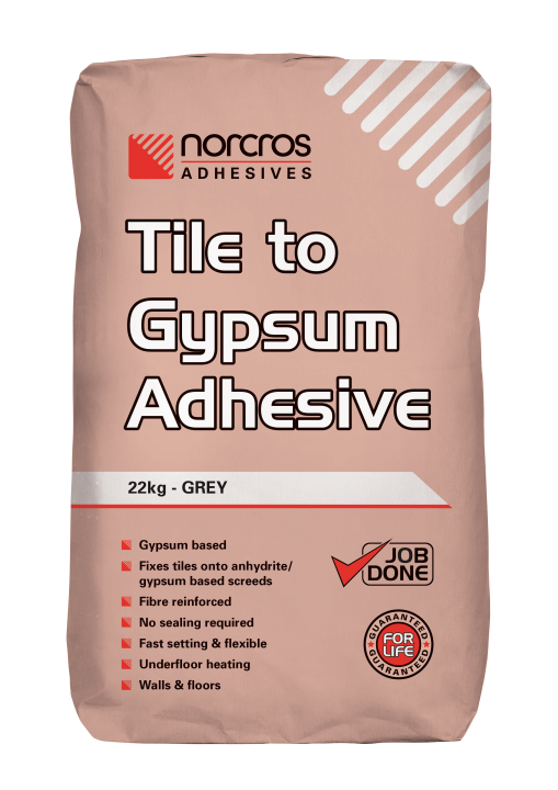 Tile to Gypsum Tile Adhesive by Norcros Adhesives